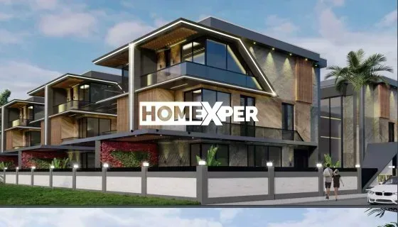 Antalya Aksu Altıntaş ta satılık süper ultra lüks akıllı villalar  Demet Villaları